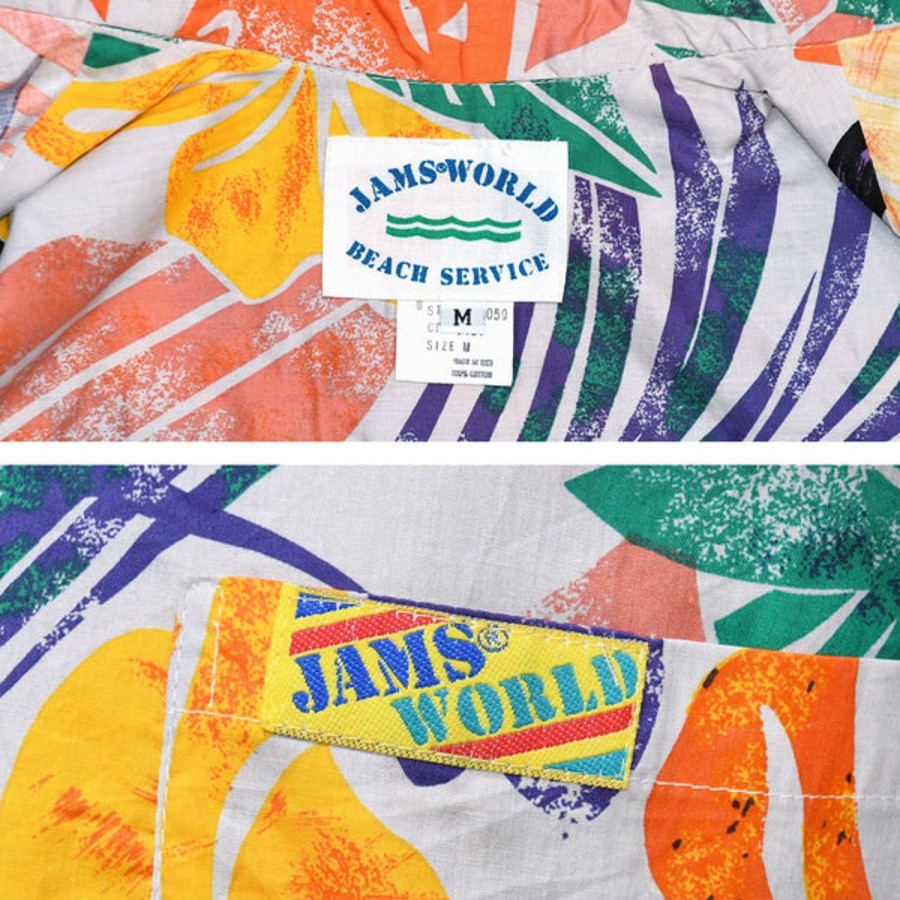 Men Jams World Shirts | 1980'S Jams World Wahine