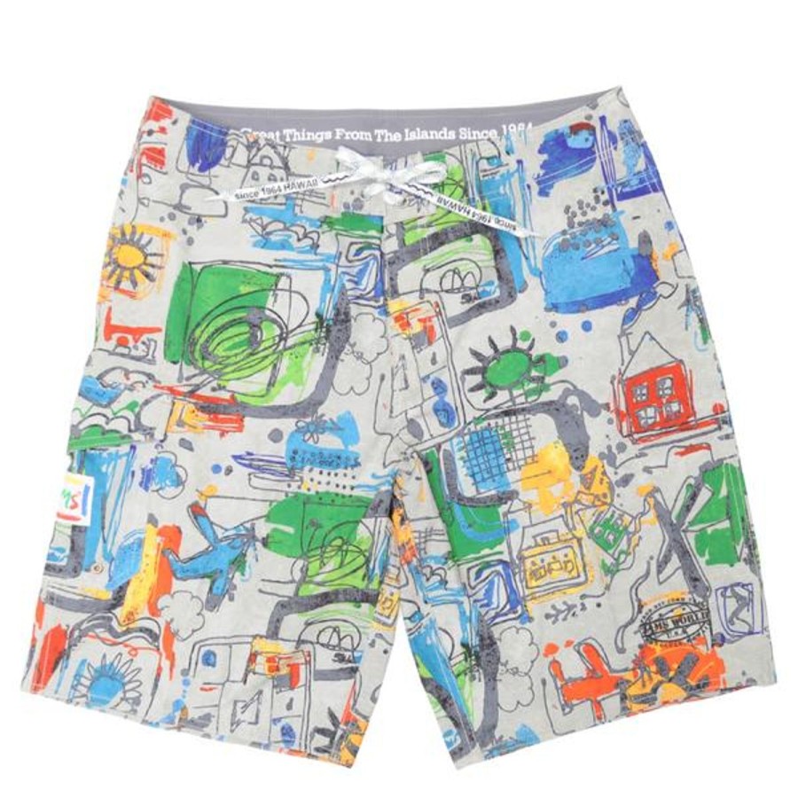 Men Jams World Classic Boardshorts | Men'S Classic Boardshort - Clash Gray