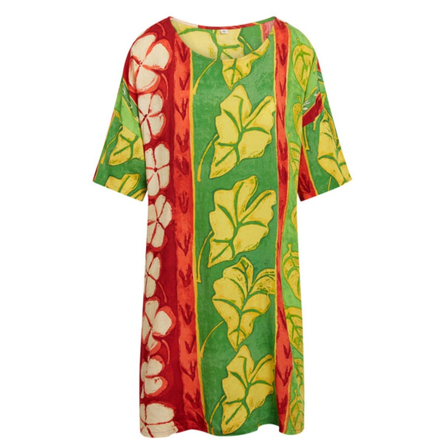 Women Jams World Beach Dresses | T-Shirt Dress - Aloha 'Aina