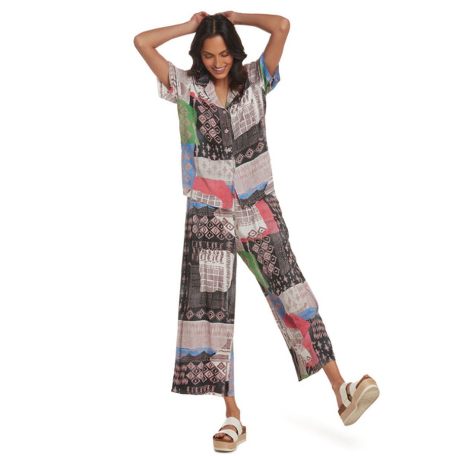 Women Jams World Pants | Wide Leg Crop - Gemini