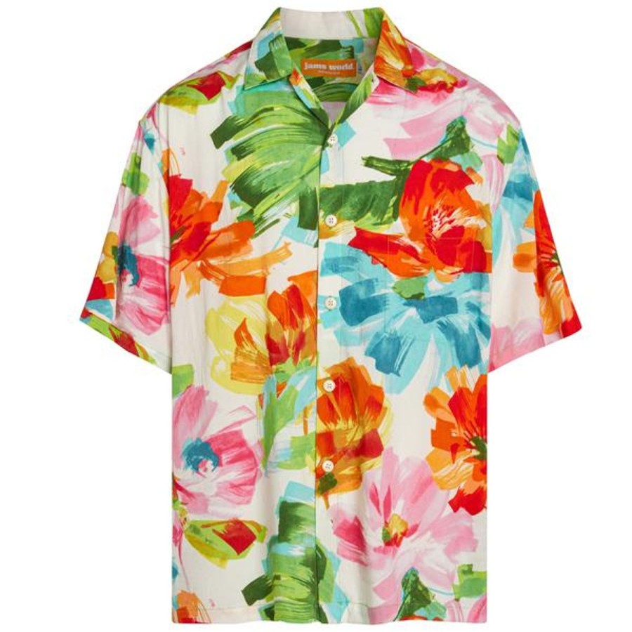 Men Jams World Retro Rayon Shirts | Men'S Retro Shirt - Madison