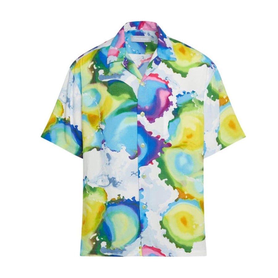 Men Jams World Retro Rayon Shirts | Men'S Retro Shirt - Neptune Bliss