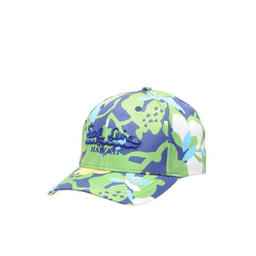 Men Jams World Caps | Embroidered Surf Line Hawaii Logo Cap