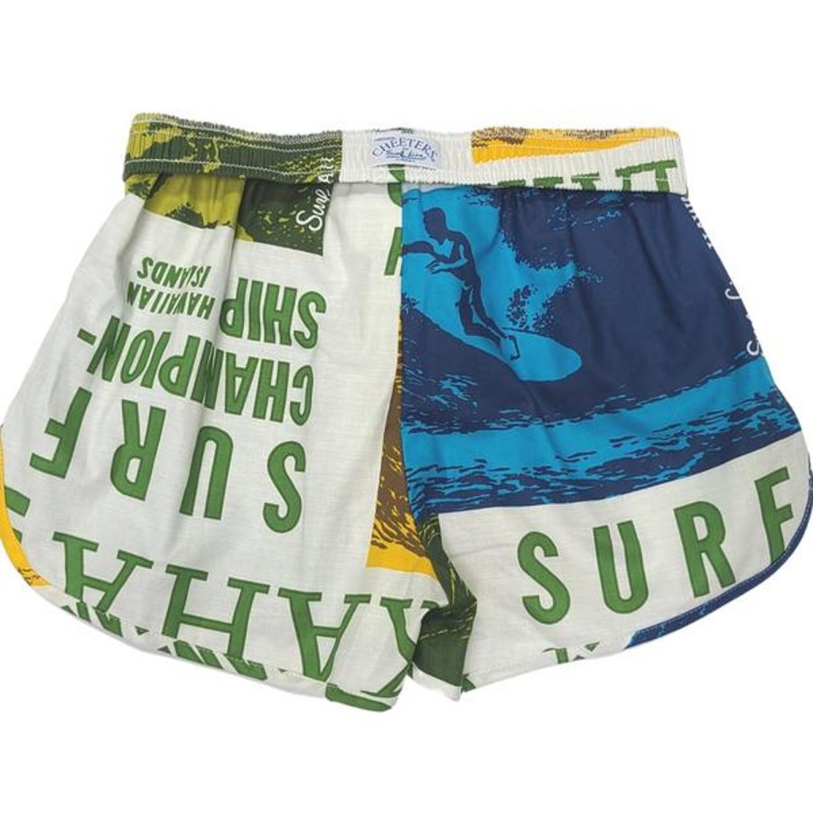 Women Jams World Cheeter Shorts | Cheeter Shorts - Surf Contest White