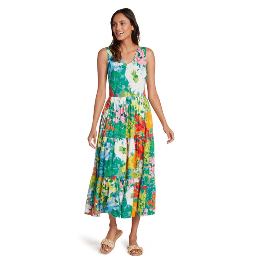 Women Jams World Beach Dresses | Long Ruffle Dress - Jubilee