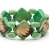 Women Jams World Jewelry | Tagua Nut Juana Bracelet - Mint