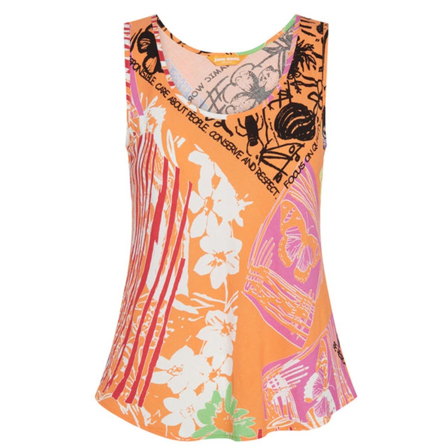 Women Jams World Tank Top | Print Tank - Farfalle