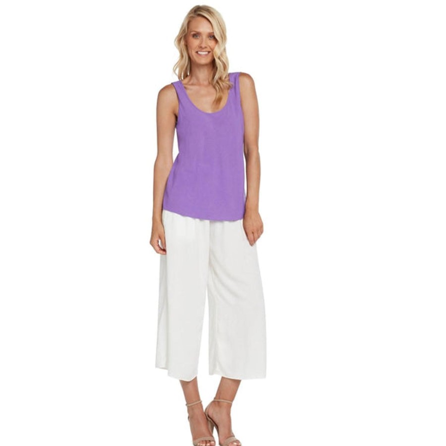 Women Jams World Tops | Solid Tank Top - Mulberry