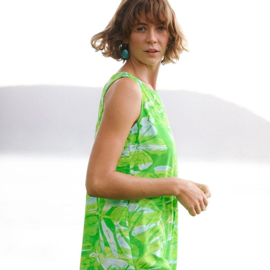 Women Jams World Beach Dresses | Jackie Dress - Seagrass