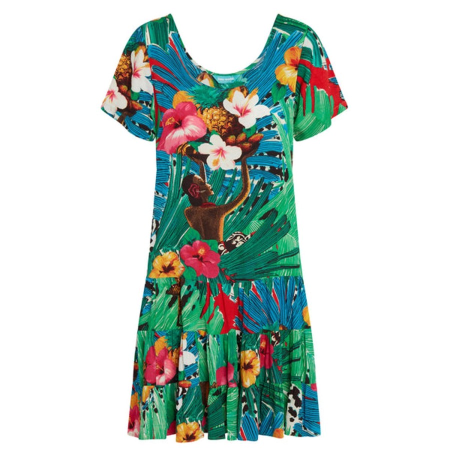 Women Jams World Beach Dresses | Hattie Dress - Tropicala