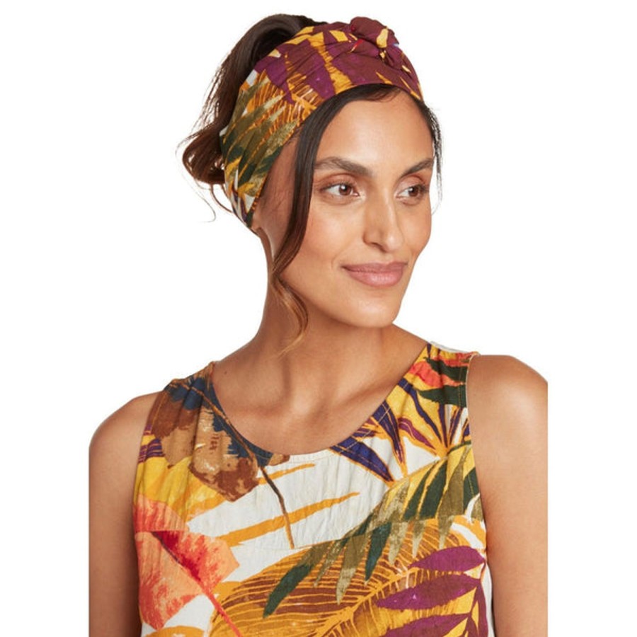 Women Jams World Scrunchies, Headwraps & Scarves | Headwrap - Amber Oasis