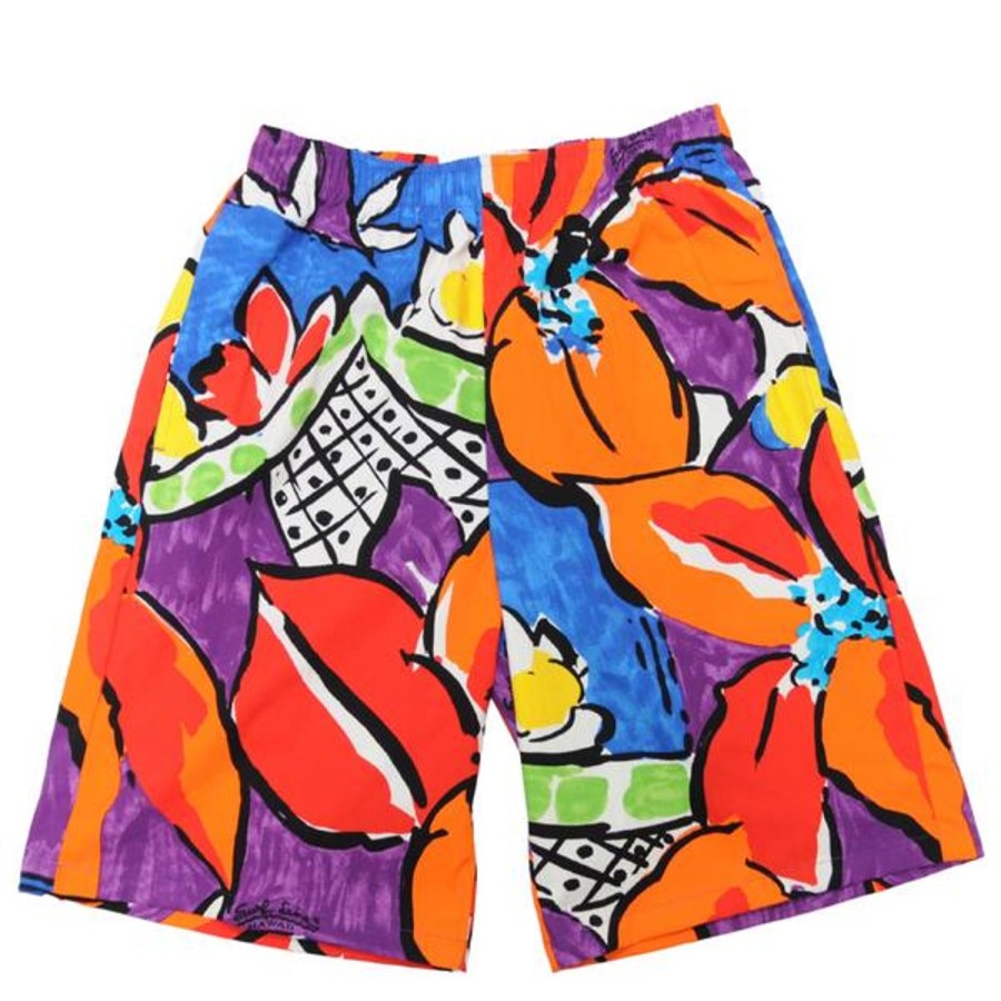 Men Jams World Shorts | Men'S Super Jams - Jungle Paint Magenta