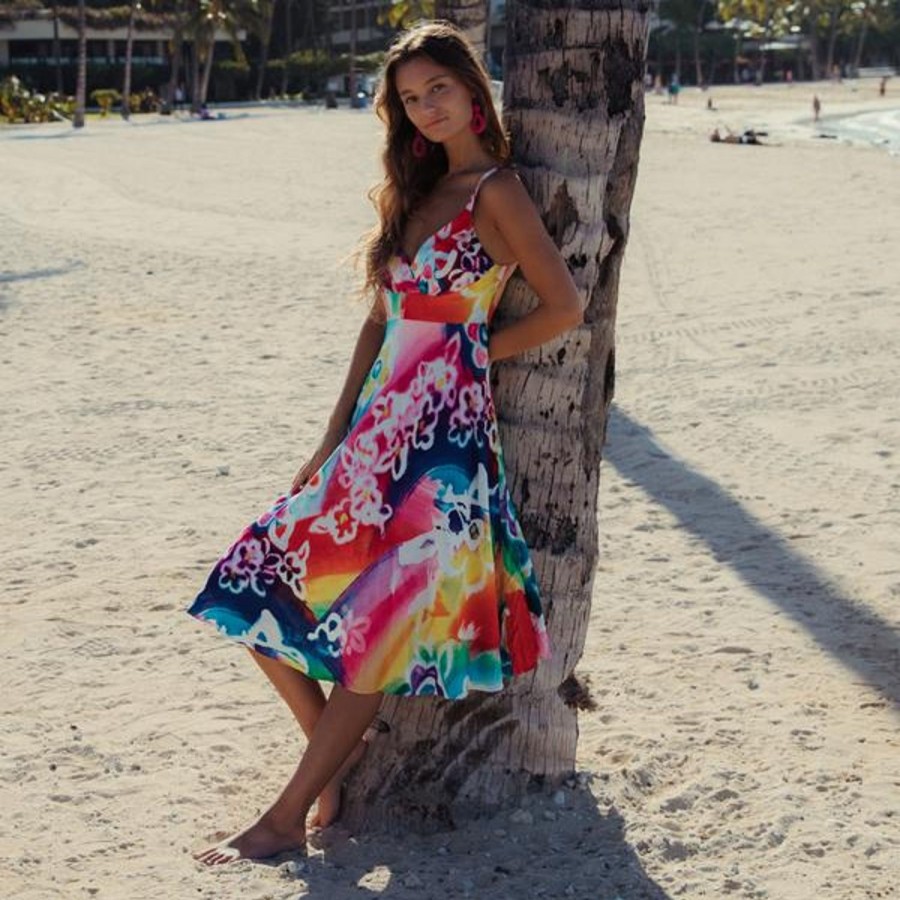 Women Jams World Beach Dresses | Ci Ci Dress - Circus Flower