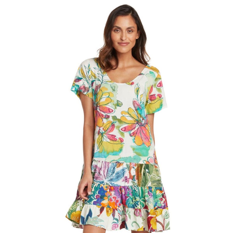 Women Jams World Beach Dresses | Hattie Dress - Peridot