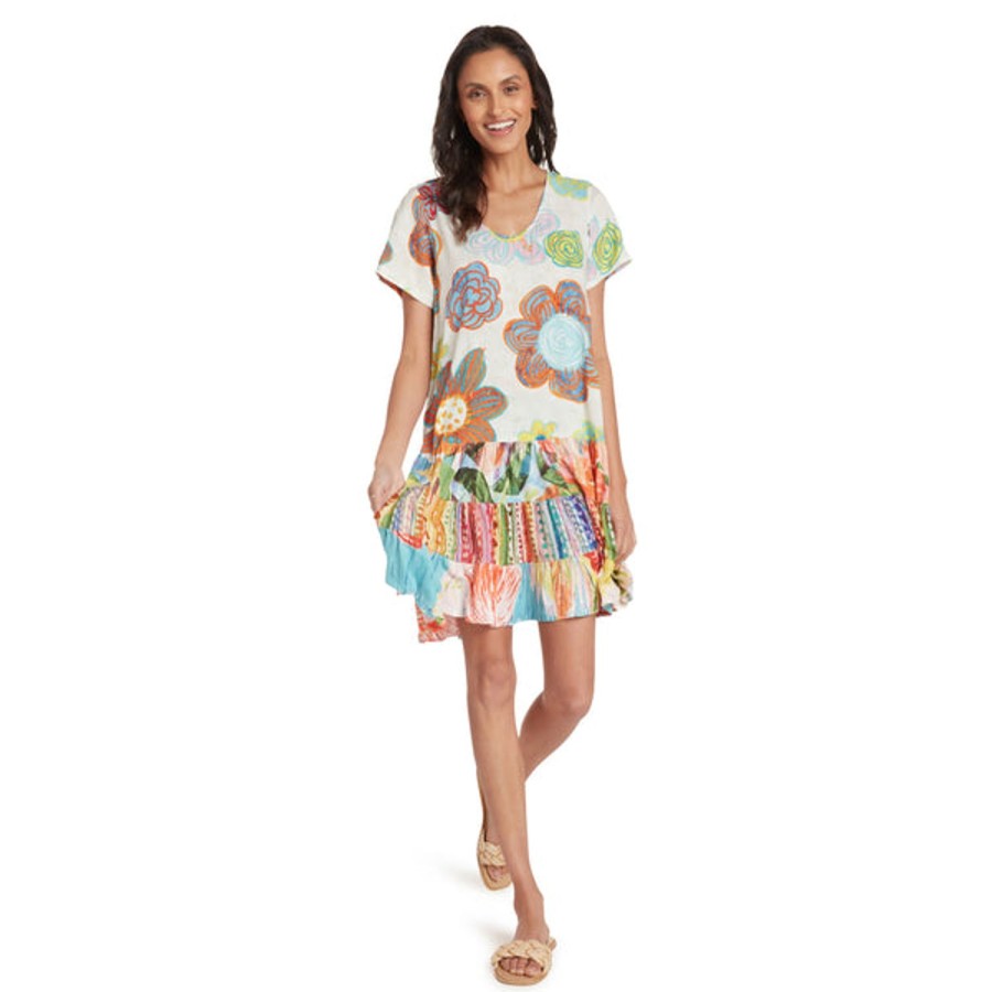 Women Jams World Beach Dresses | Hattie Dress - Gum Drop