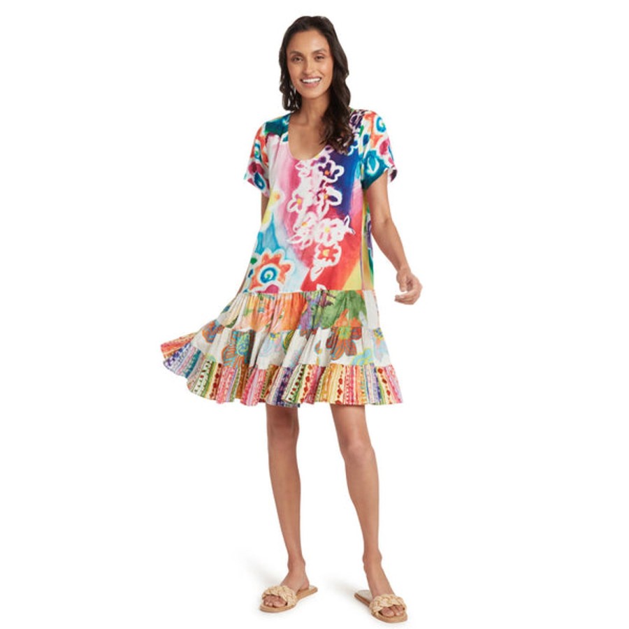 Women Jams World Beach Dresses | Hattie Dress - Circus Flower