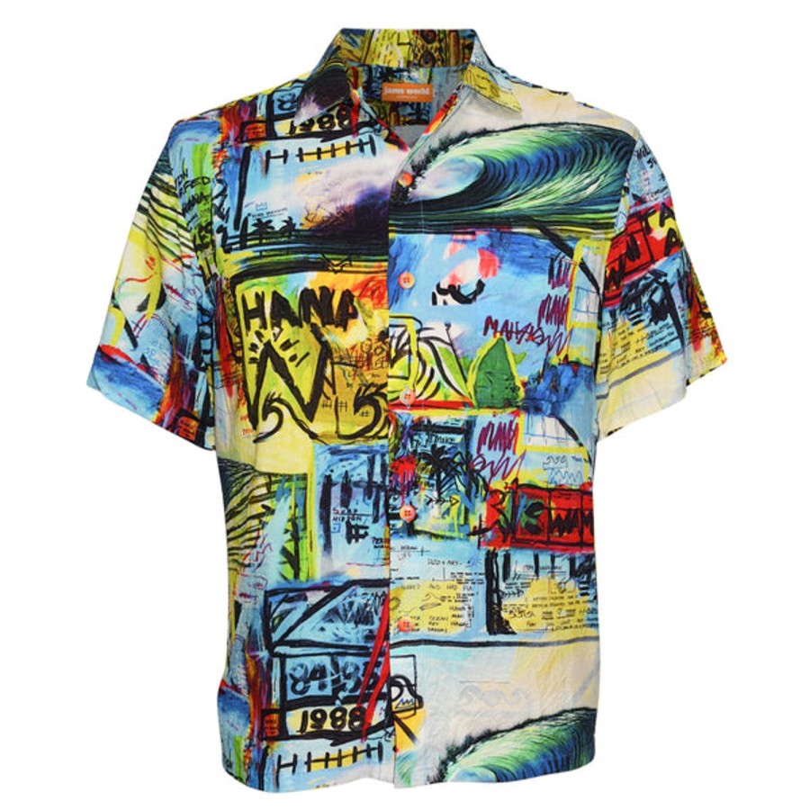 Men Jams World Retro Rayon Shirts | Men'S Retro Shirt - Surfed Hana