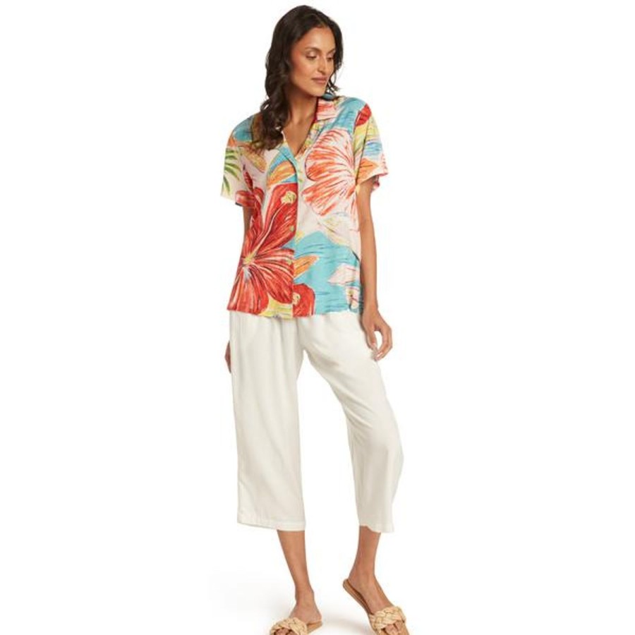 Women Jams World Print Top | Print Top - Island Bisc