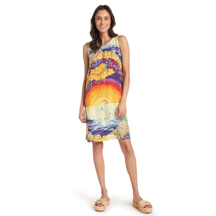 Women Jams World Beach Dresses | Jackie Dress - Sunset Sail