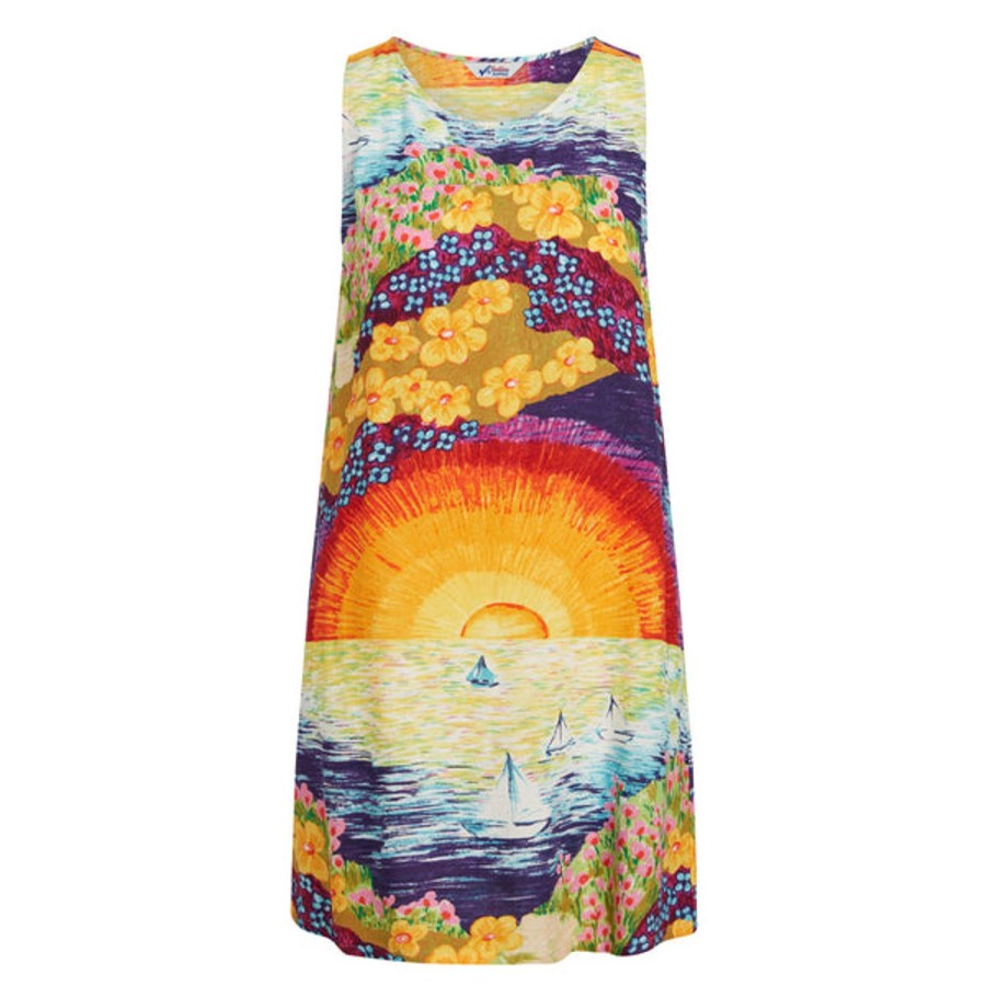 Women Jams World Beach Dresses | Jackie Dress - Sunset Sail