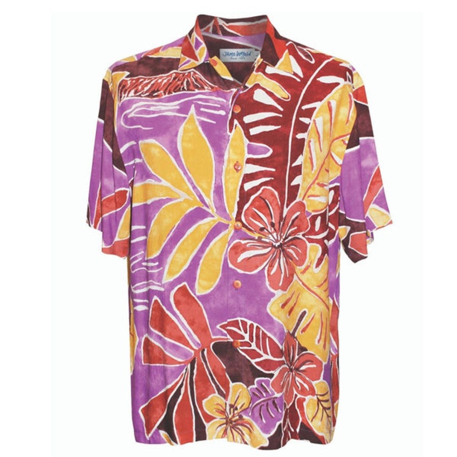 Men Jams World Retro Rayon Shirts | Men'S Retro Shirt - Beach Walk