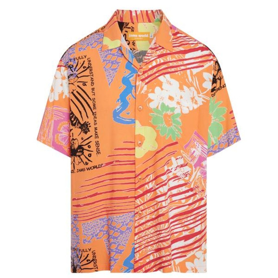 Men Jams World Retro Rayon Shirts | Men'S Retro Shirt - Farfalle