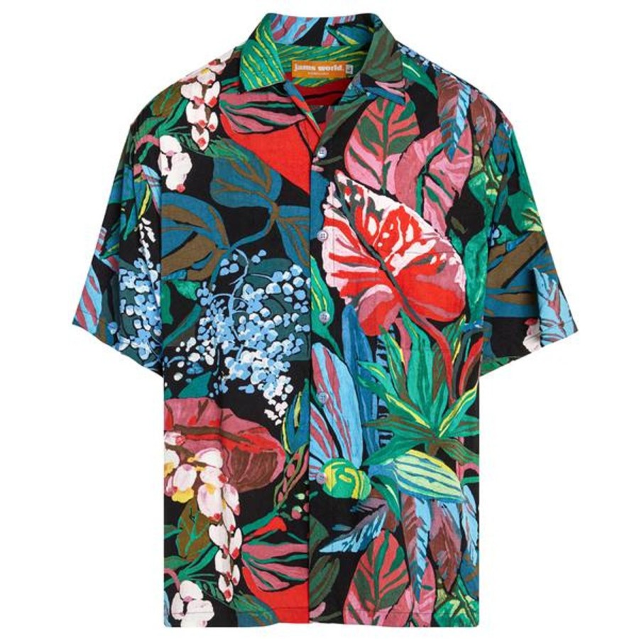 Men Jams World Retro Rayon Shirts | Men'S Retro Shirt - Floraison