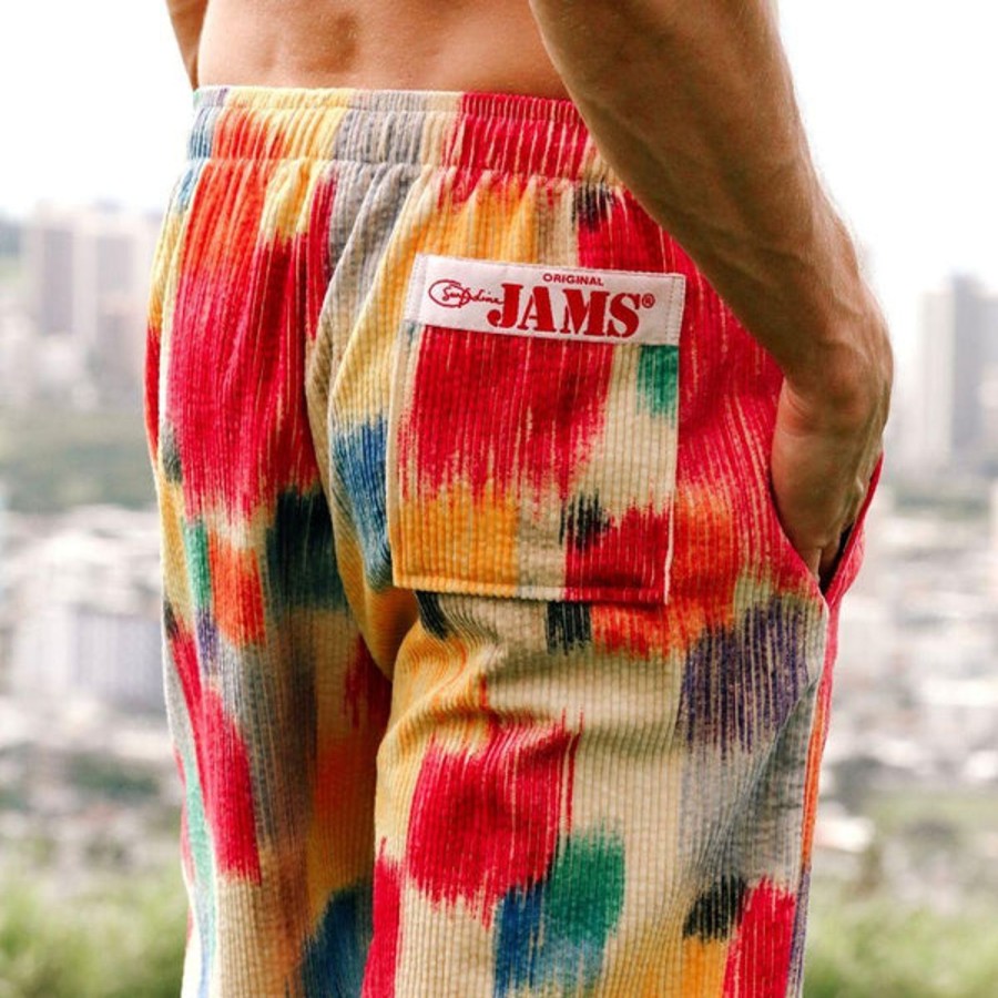 Men Jams World Shorts | Men'S Super Jams - Paint Cord