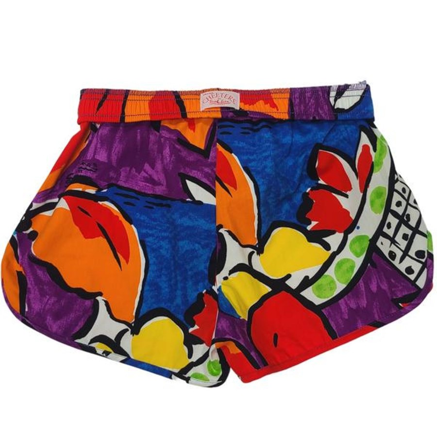 Women Jams World Cheeter Shorts | Cheeter Shorts - Jungle Paint Magenta