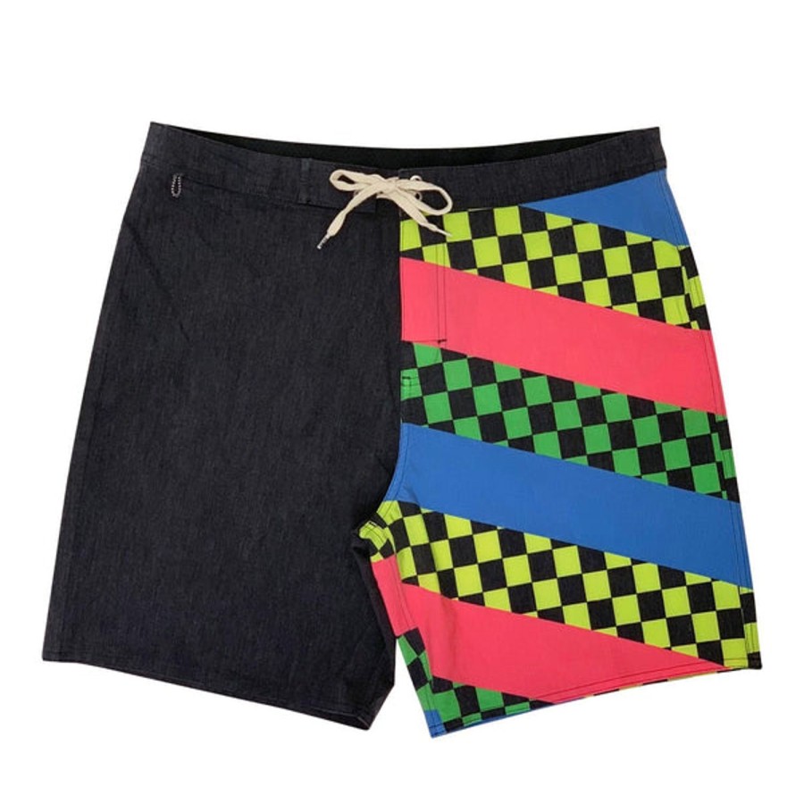 Men Jams World Next Generation Boardshorts | Jams Crash Checkmate - Next Generation Men'S Boardshort