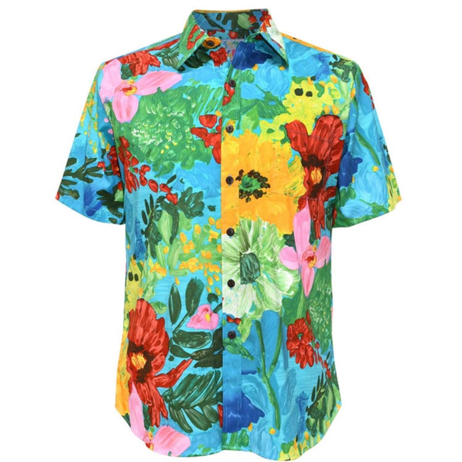 Men Jams World Cotton Shirts | Men'S Slim Fit Cotton Shirt - Joy Flower