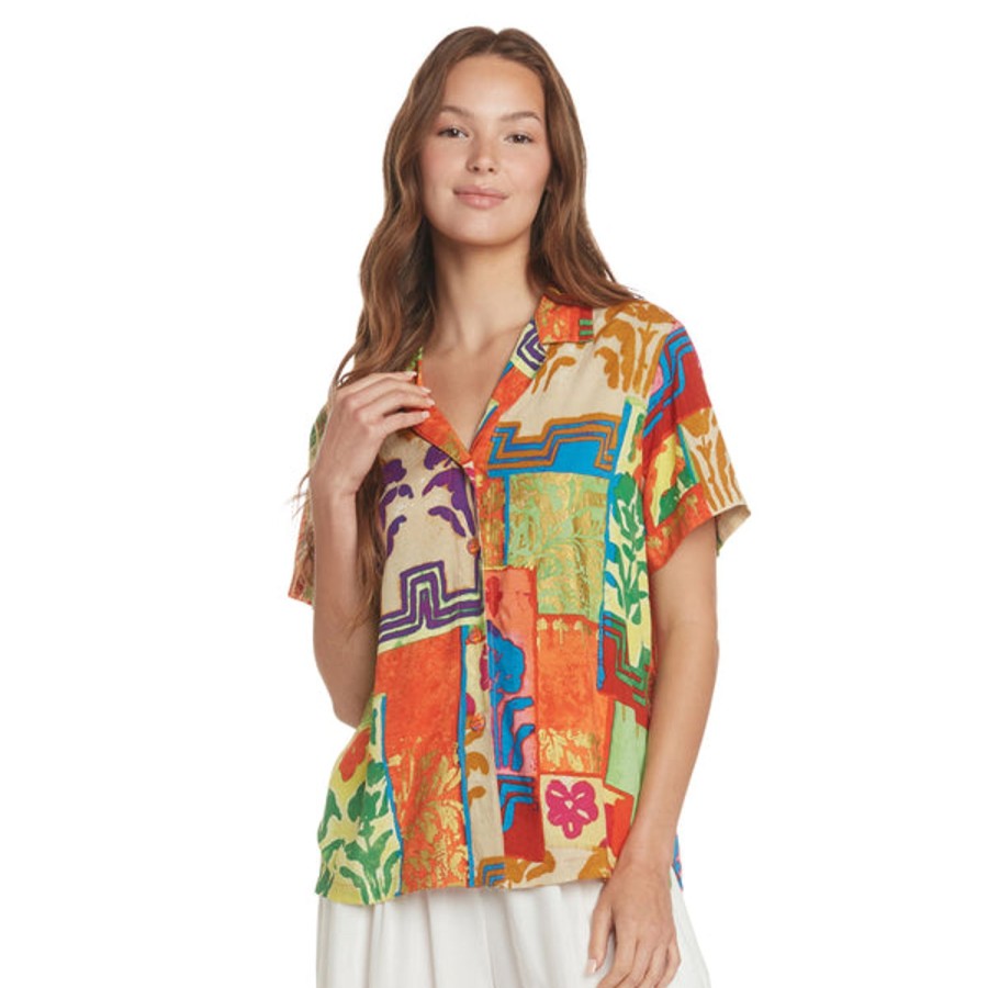 Women Jams World Print Top | Print Top - Taj