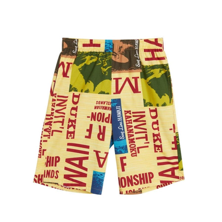 Men Jams World Shorts | Men'S Super Jams - Surf Contest Yellow