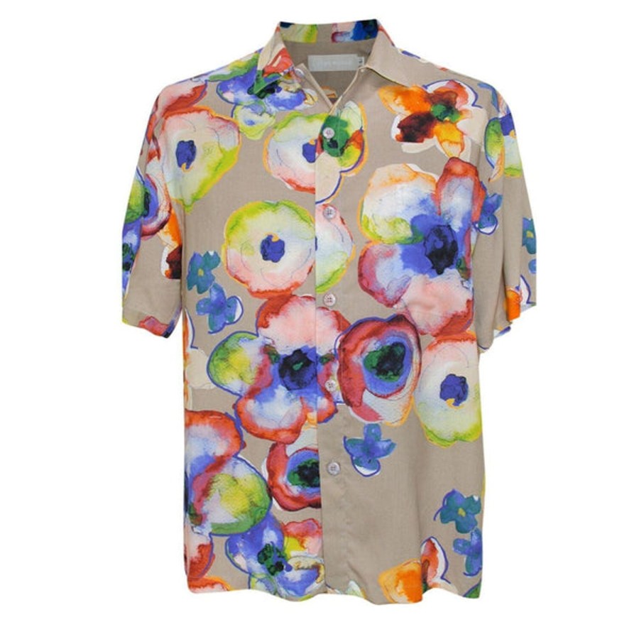 Men Jams World Retro Rayon Shirts | Men'S Retro Shirt - Mystic Pond