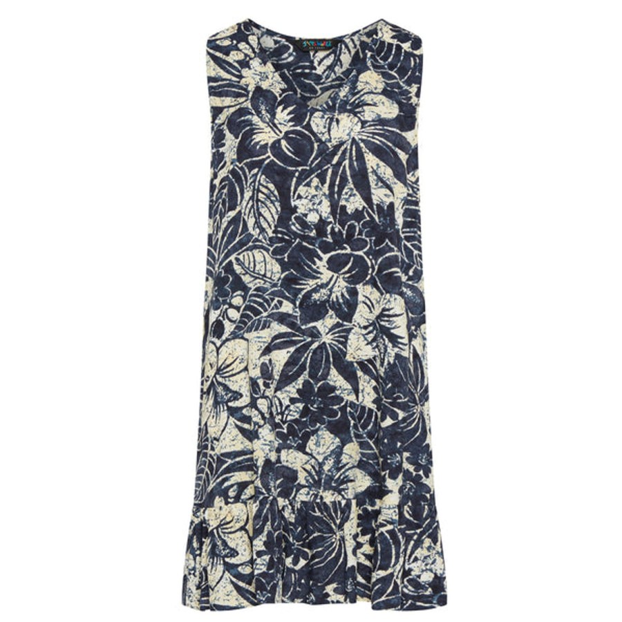 Women Jams World Beach Dresses | Ruffle Dress - Koa Indigo