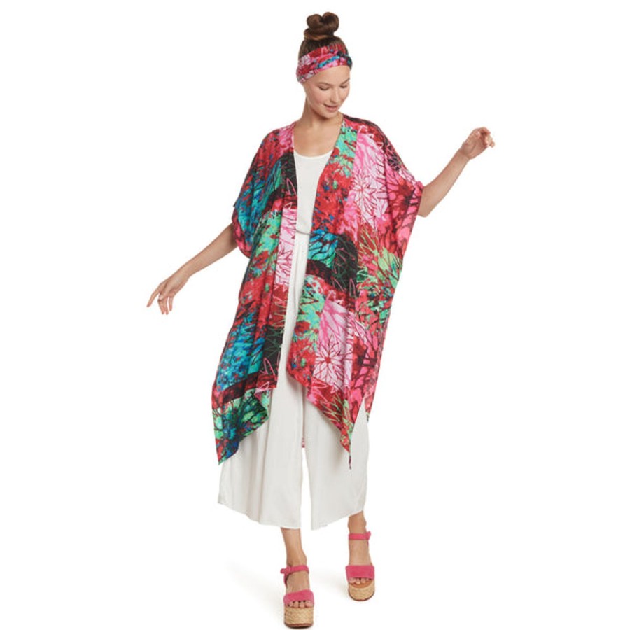 Women Jams World Kimono Jacket | Kimono Jacket - Fire Sky