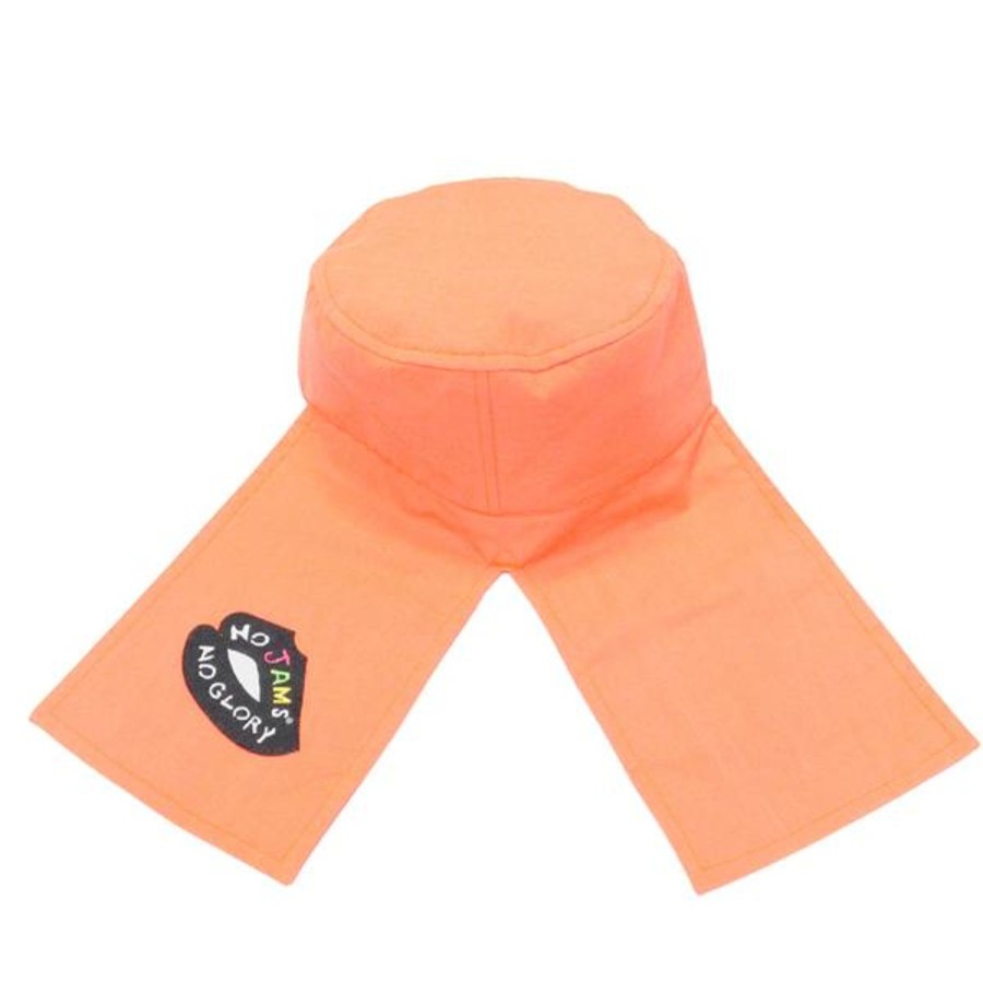 Women Jams World Jobbers | 1980'S Vintage Jobber Hat - Neon Orange