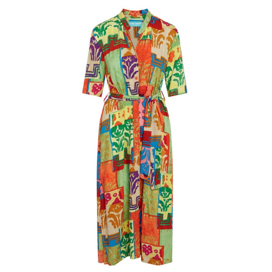 Women Jams World Beach Dresses | Button-Down Dress - Taj