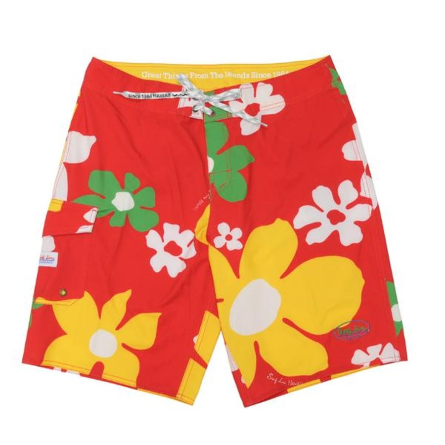 Men Jams World Classic Boardshorts | Men'S Classic Boardshort - Tradewinds Red