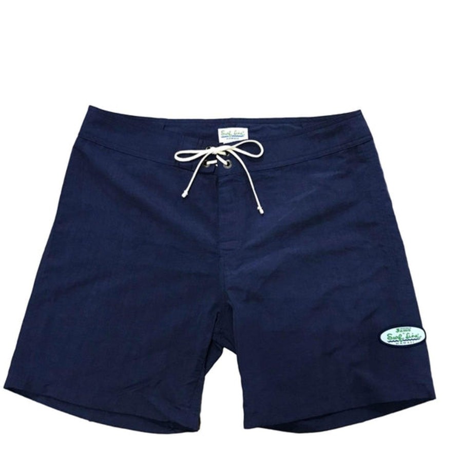 Men Jams World Classic Boardshorts | Made In Hawaii Solid Navy Boardshorts