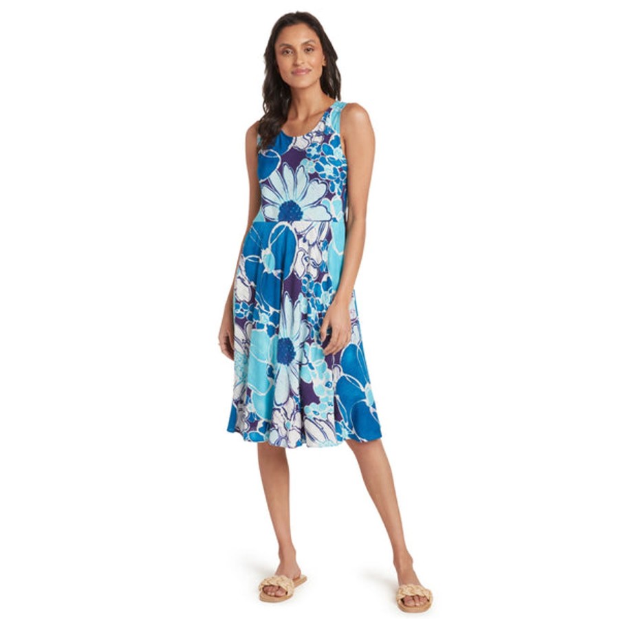 Women Jams World Beach Dresses | Natalie Dress - Cool Blue