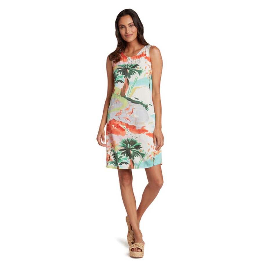 Women Jams World Beach Dresses | Jackie Dress - Flamingo Beach