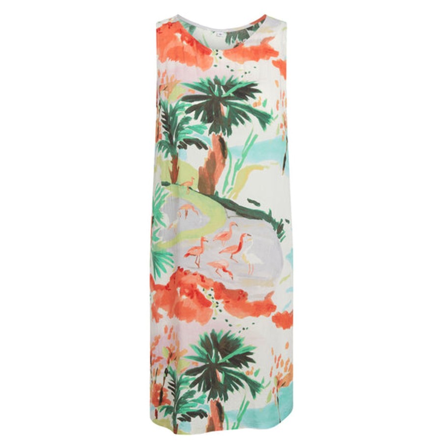 Women Jams World Beach Dresses | Jackie Dress - Flamingo Beach