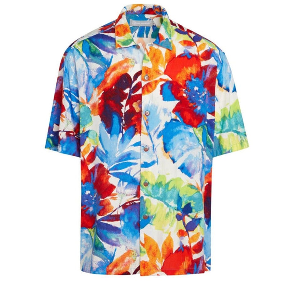 Men Jams World Retro Rayon Shirts | Men'S Retro Shirt - Spring Sky