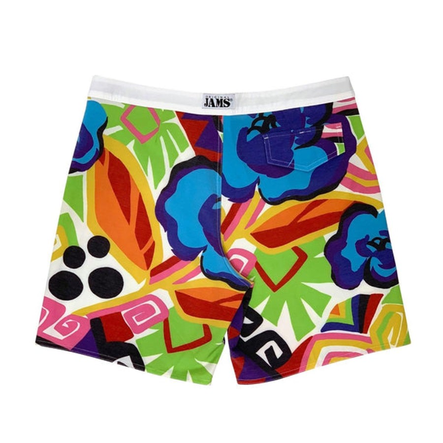 Men Jams World Next Generation Boardshorts | Jams Crash Geo Floral - Next Generation Men'S Boardshort