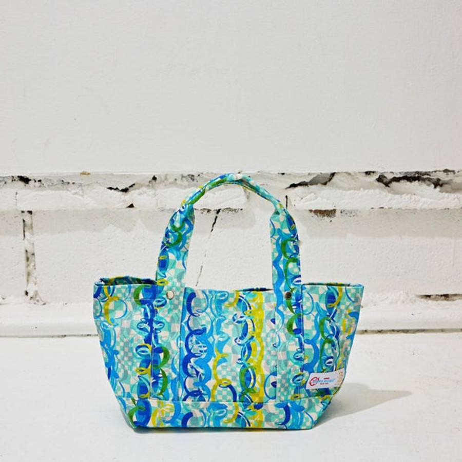 Women Jams World Pouches, Totes, & Bags | Flanders Tote Bag Small - Ocean Party