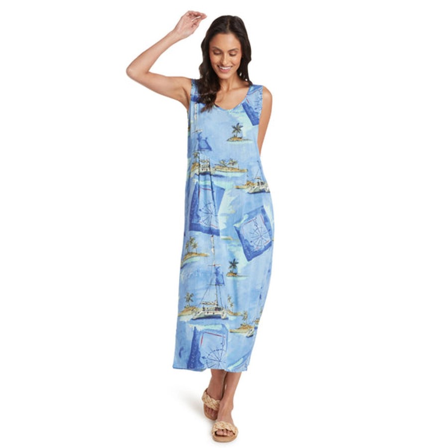 Women Jams World Beach Dresses | Janice Dress - Catamaran