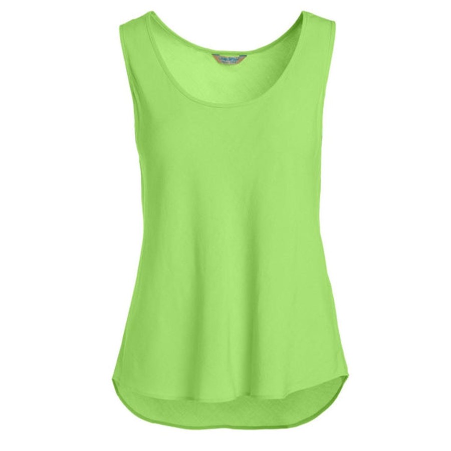 Women Jams World Tops | Solid Tank Top - Wasabi