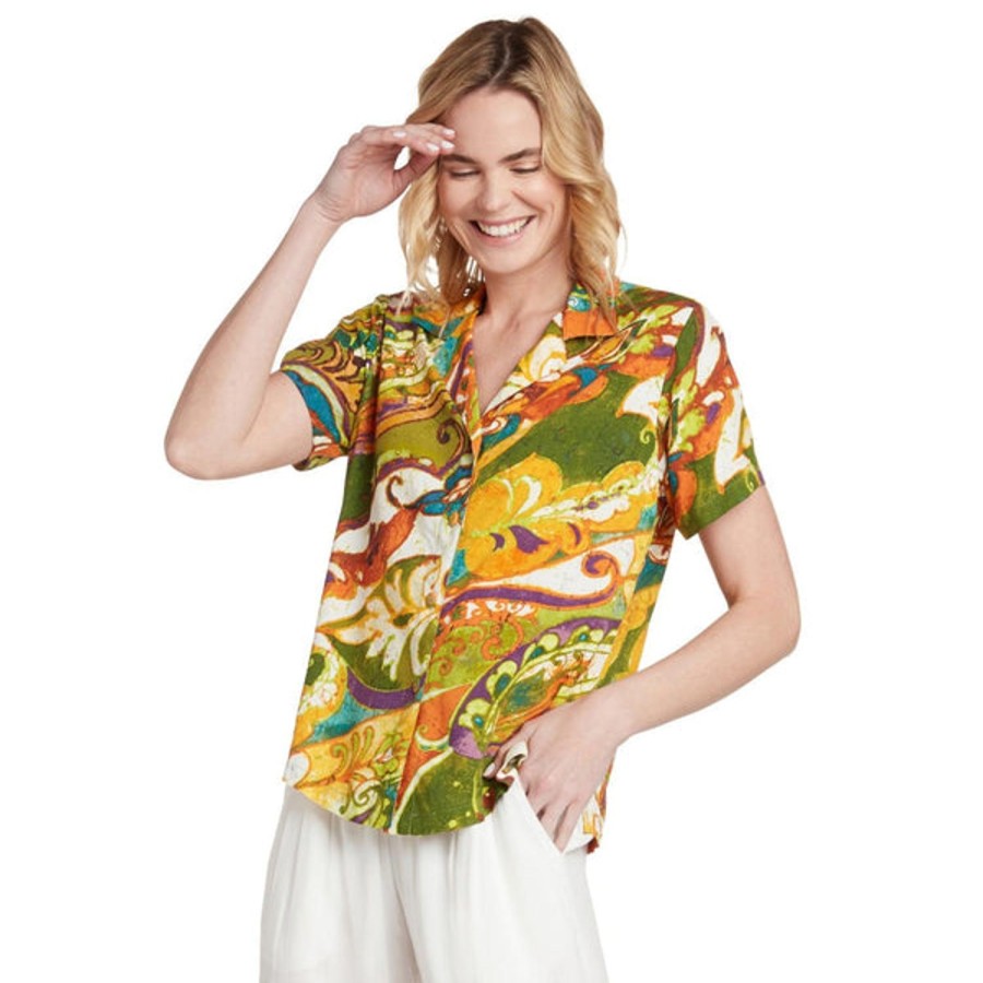 Women Jams World Print Top | Print Top - Casa Mila