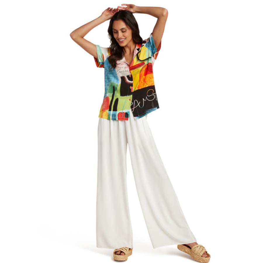 Women Jams World Print Top | Print Top - Color Block